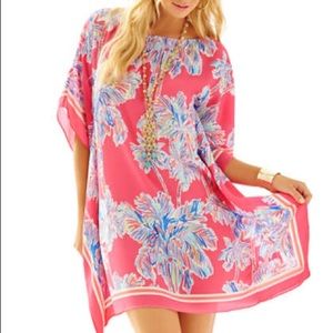 Lilly Pulitzer silk LindaMarie caftan size S/M